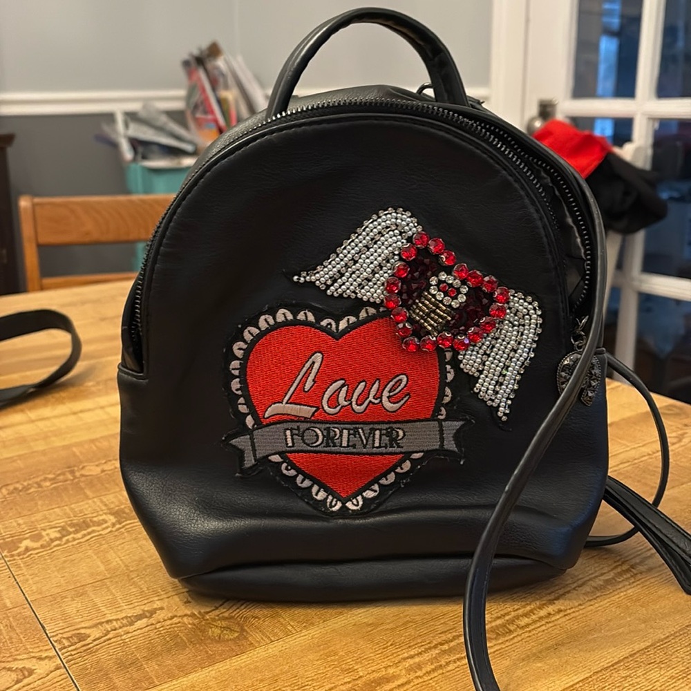Betsy Johnson backpack purse